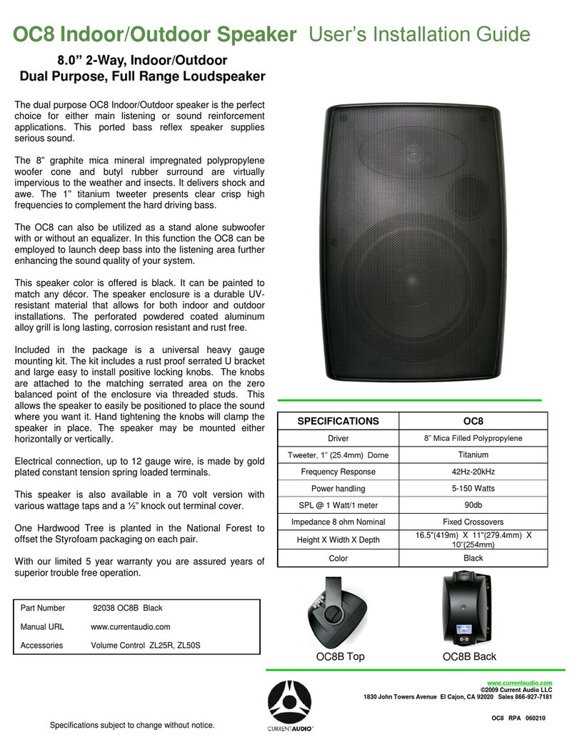 Current Audio OC8 Troubleshooting guide