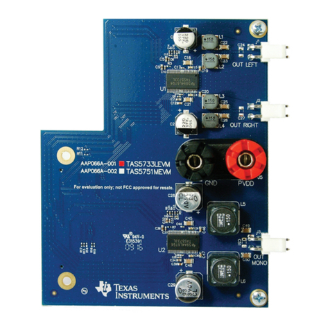 Texas Instruments TAS5733LEVM Troubleshooting guide