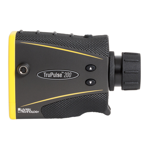 Laser Technology TruPulse 200 User manual Laser Technology TruPulse 200 User manual