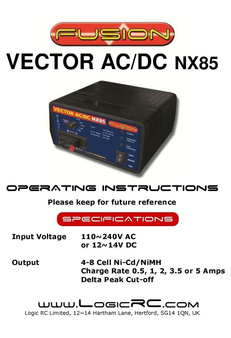 Fusion NX85 operating instructions