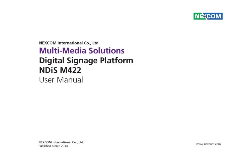 Nexcom NDiS M422 User manual