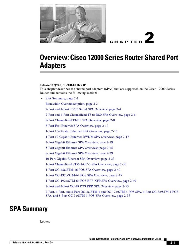 Cisco 12000 - Series Chassis Modular Expansion... Manual