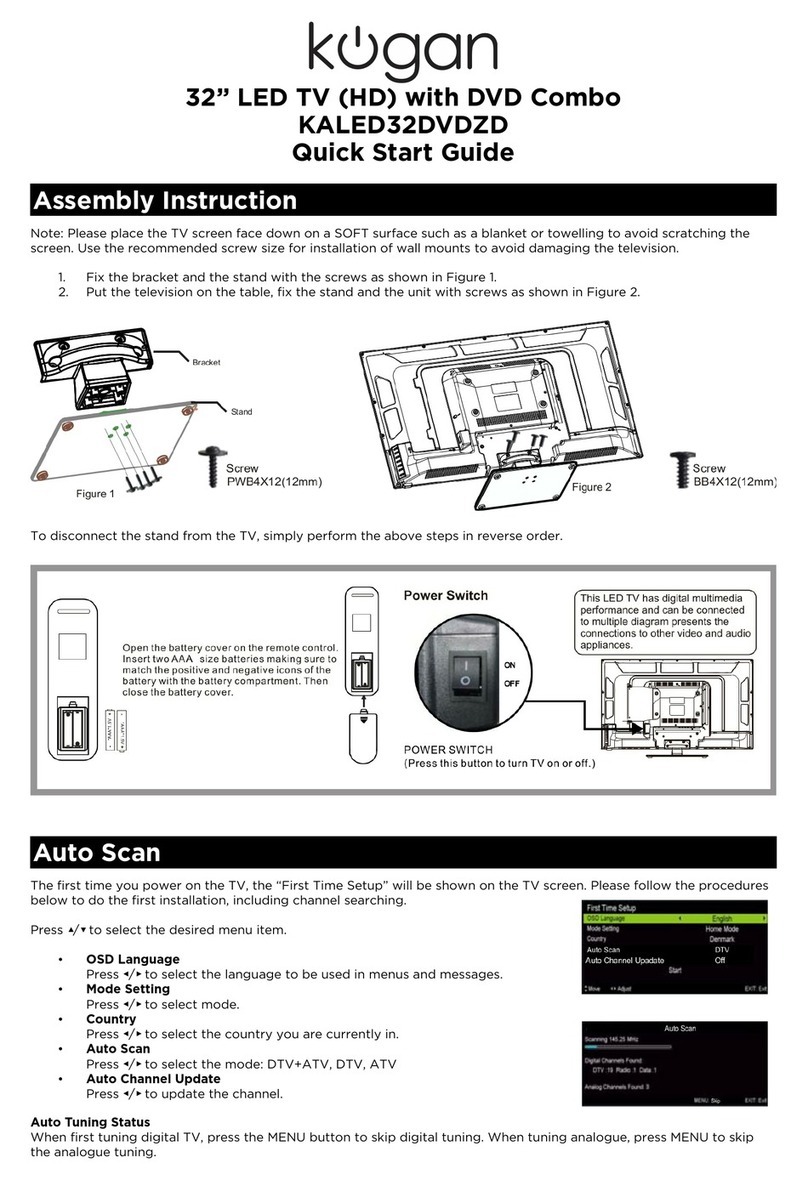 Kogan KALED32DVDZD User manual