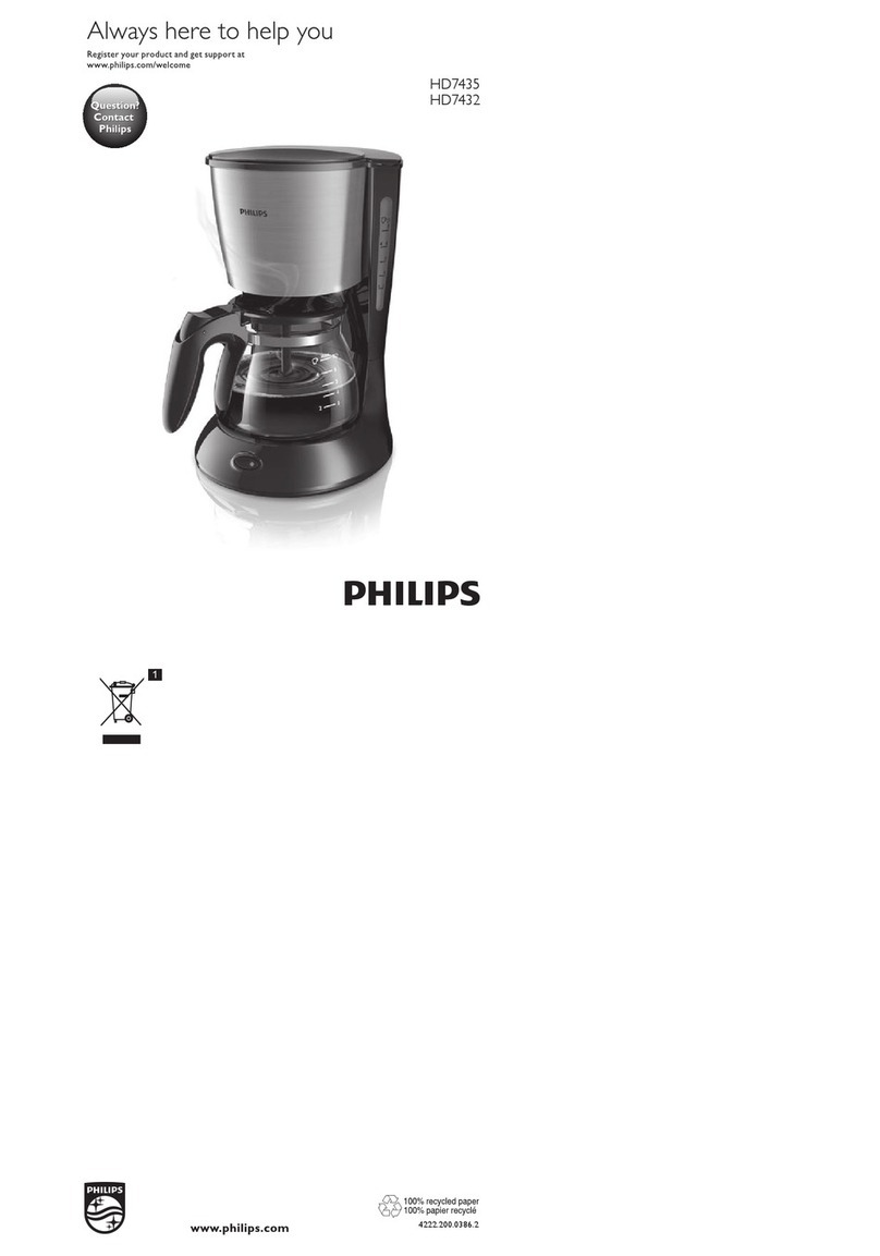 Philips HD7432 manual