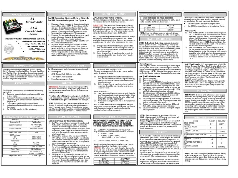 Tekin B1 User manual