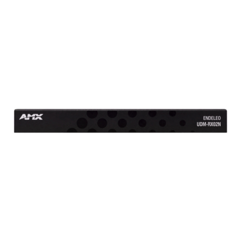 AMX UDM-RX02N quick start guide