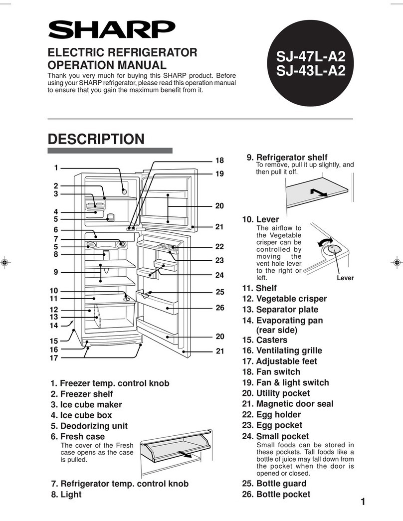 Sharp SJ-43L-A2 Operation manual