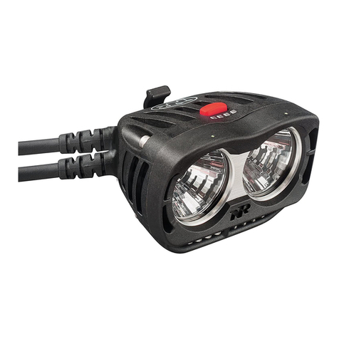 NiteRider PRO 2800 ENDURO REMOTE user guide
