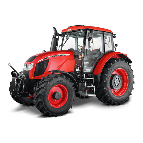 Zetor FORTERRA HSX 120 User manual
