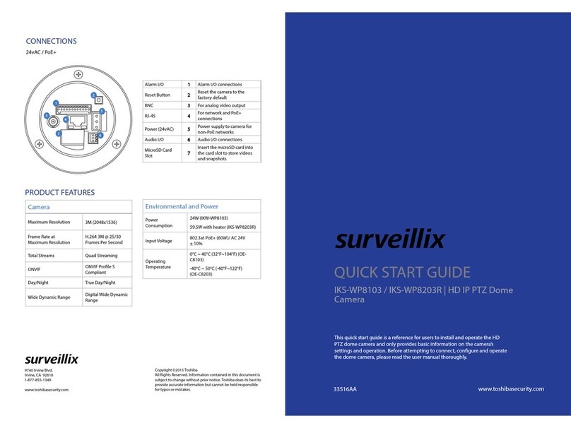Surveillix IKS-WP8203R quick start guide