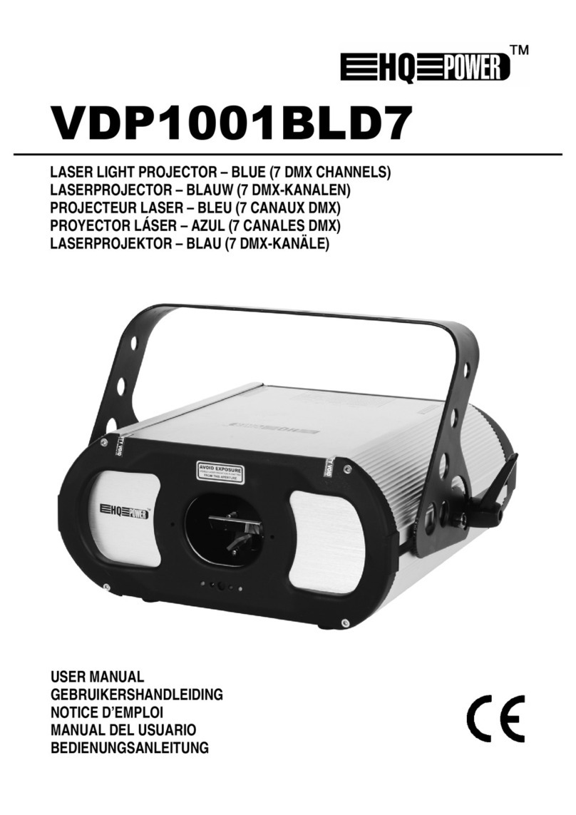 HQ Power VDP1001BLD7 User manual