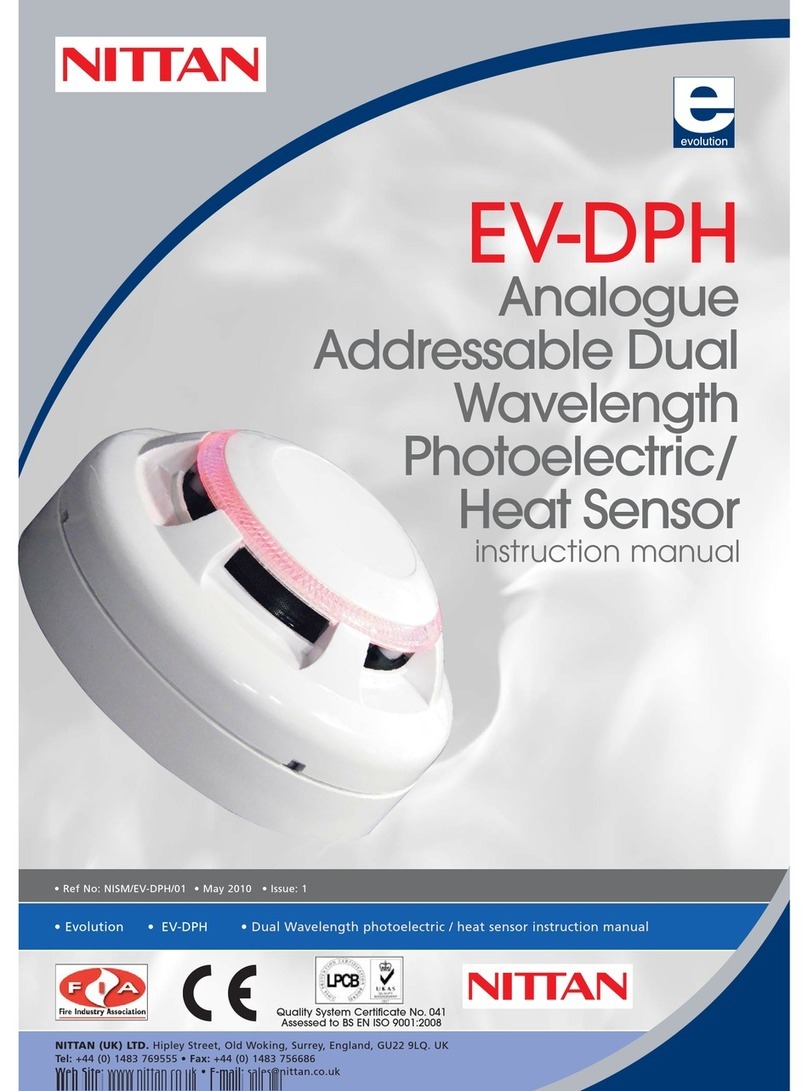 Nittan EV-DPH User manual
