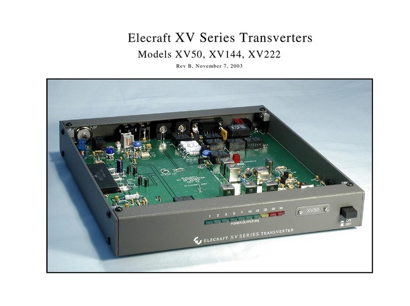 ELECRAFT XV50 manual