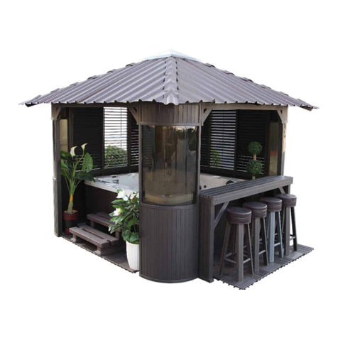 Canadian Spa Fraser gazebo Assembly instructions