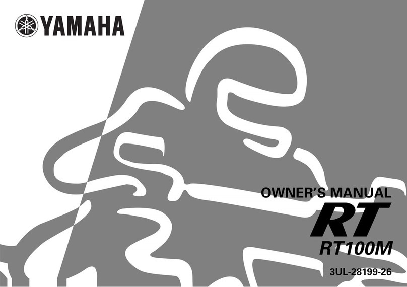 Yamaha RT100M owner's manual