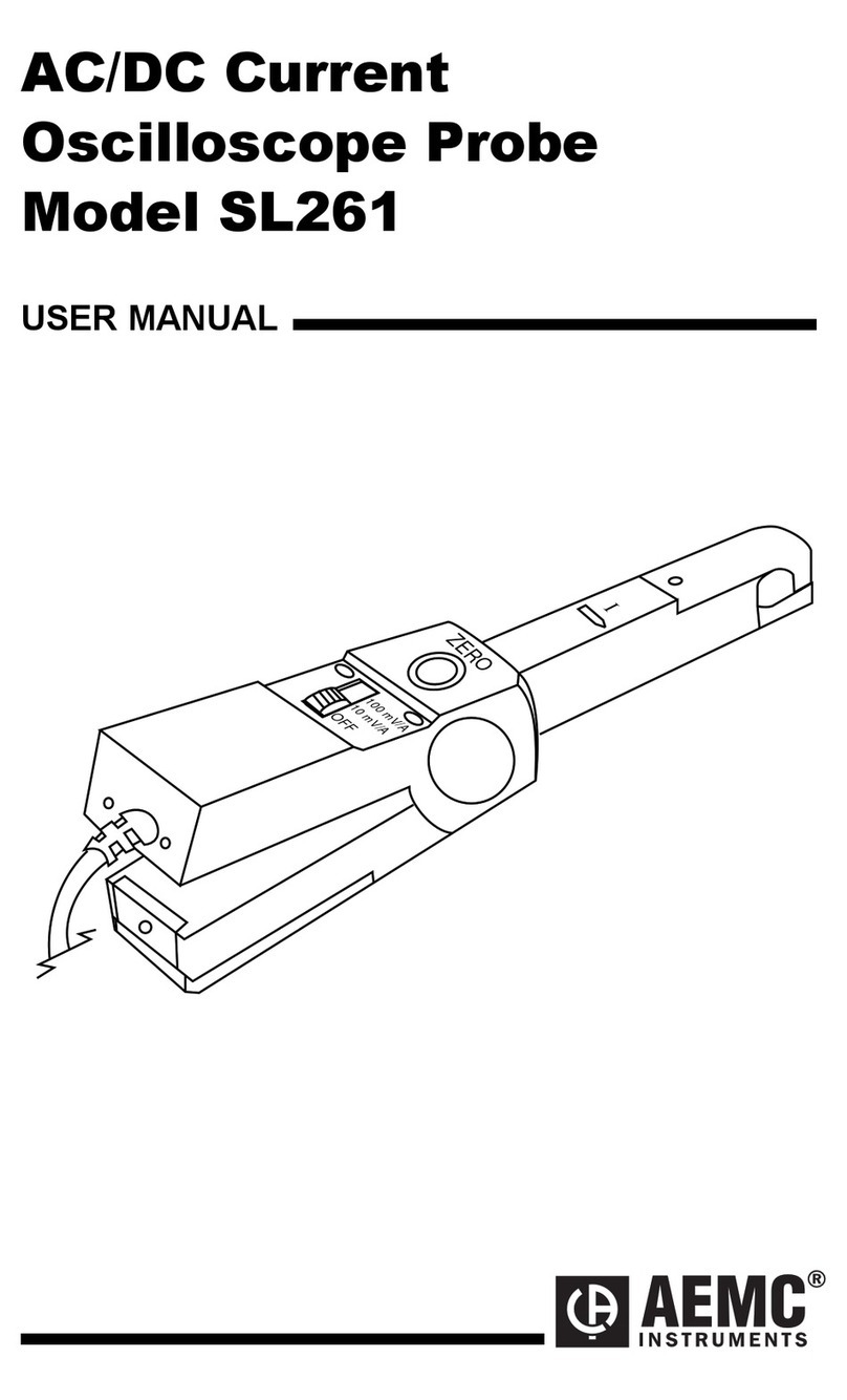 AEMC SL261 User manual