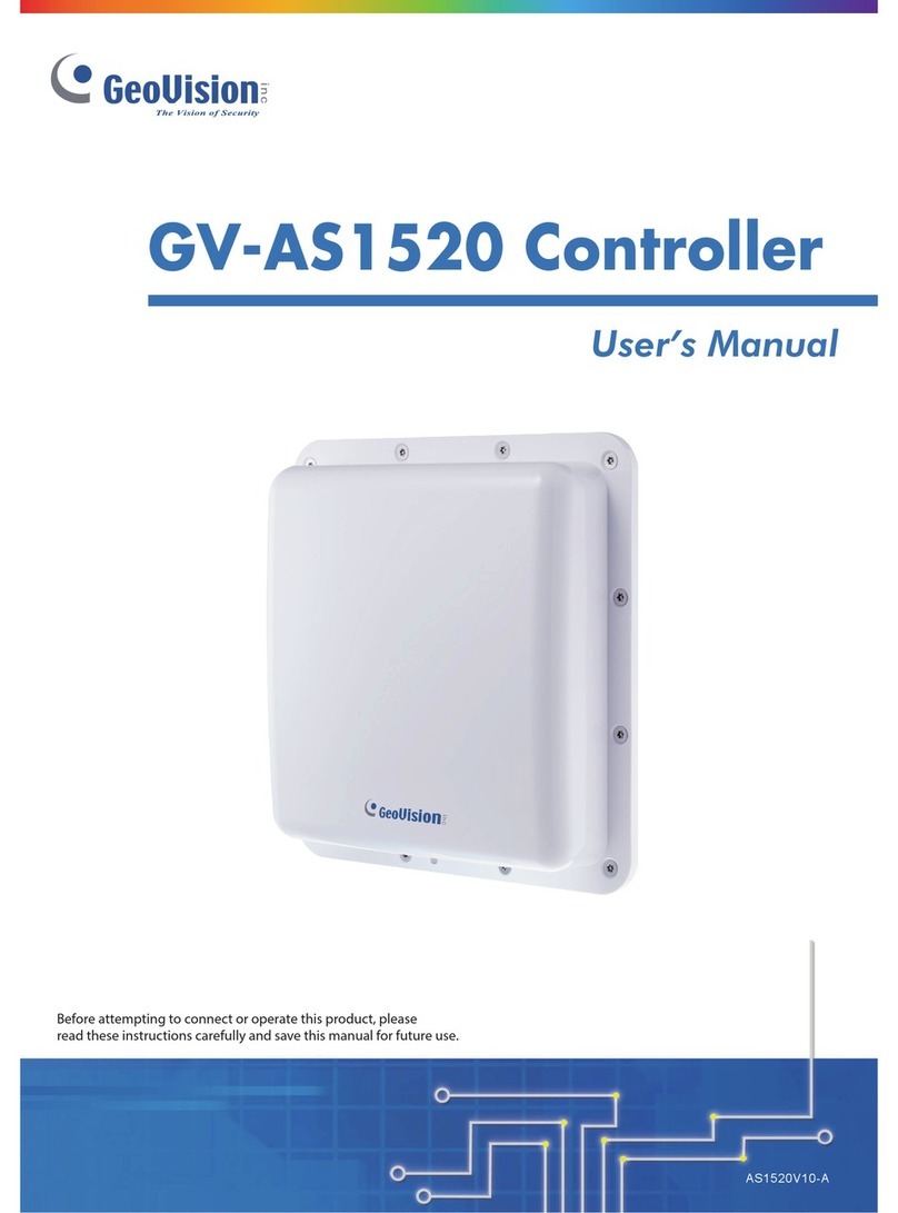 GeoVision GV-AS1520 User manual
