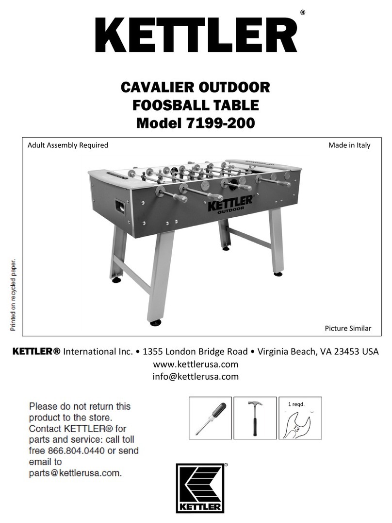 Kettler 7199-200 user manual