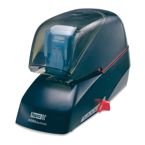 Rapid 5080e User manual