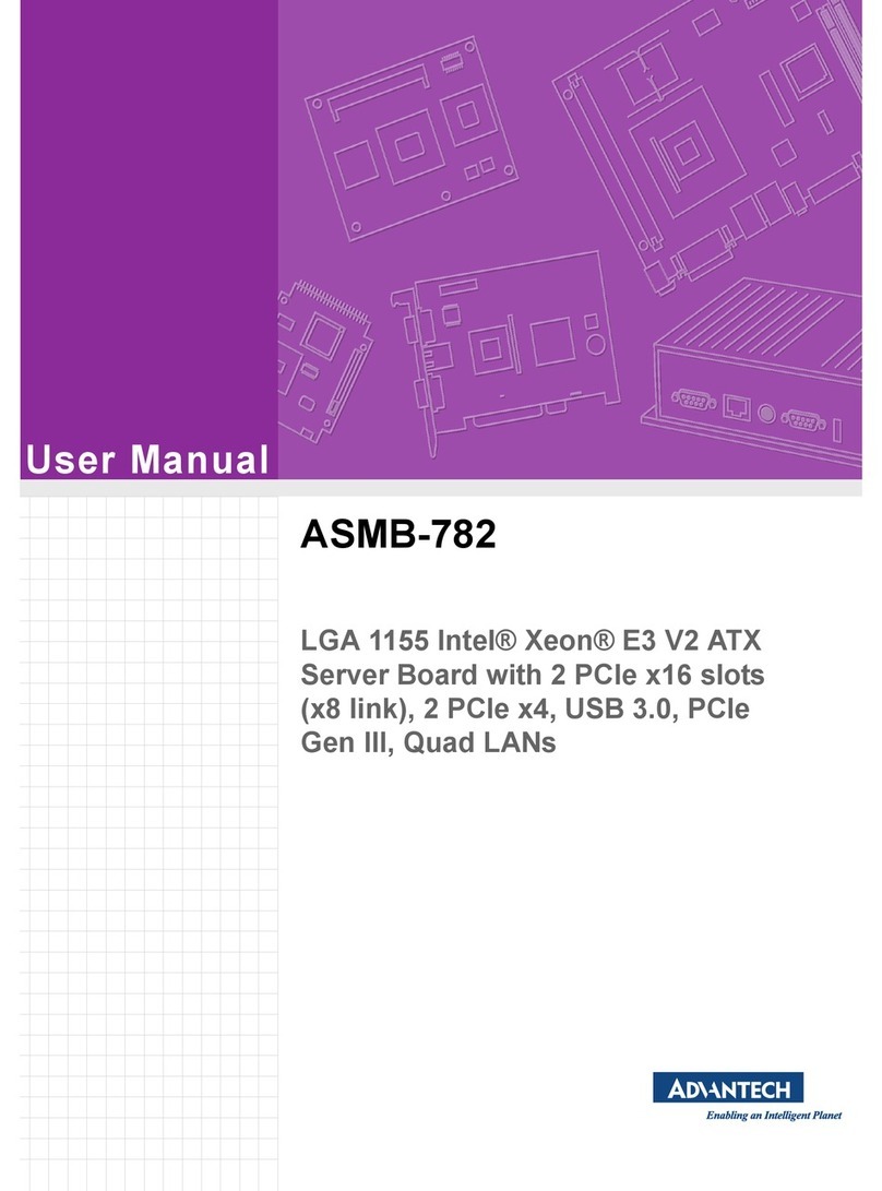 Advantech ASMB-782G2-00A1E User manual