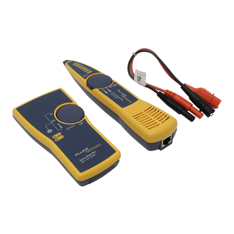 Fluke IntelliTone Pro 200 LAN User manual
