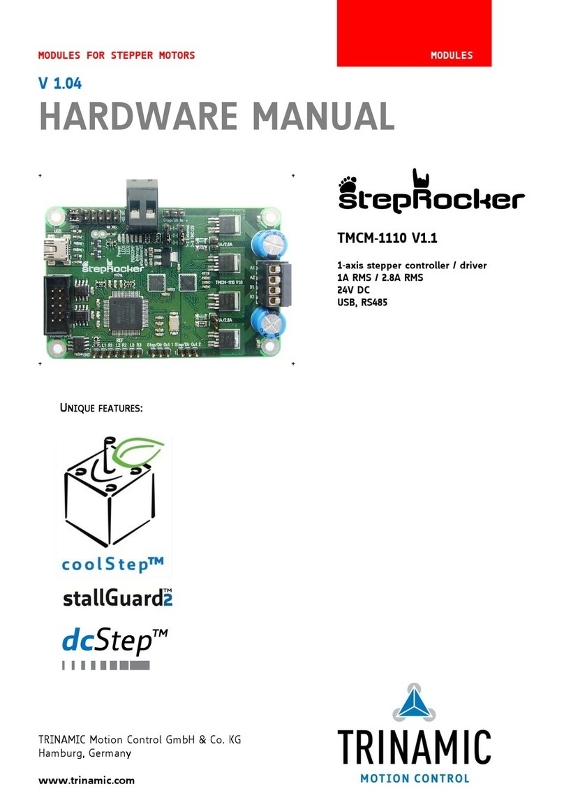 stepRocker TMCM-1110 Hardware manual
