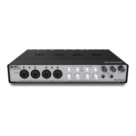Steinberg UR-RT4 Startup guide