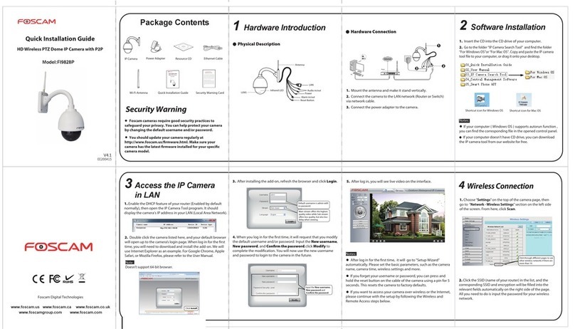 Foscam FI9828P User manual