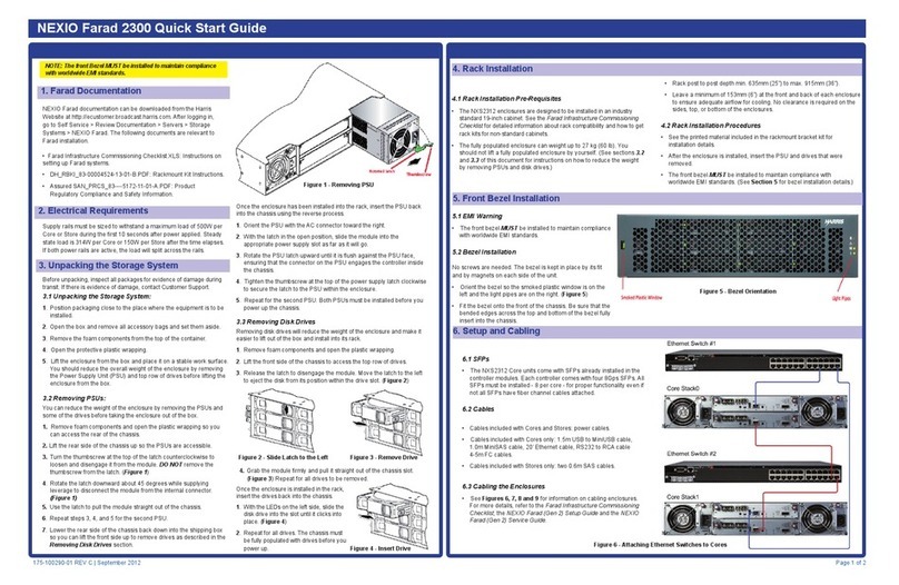 NEXIO Farad 2300 quick start guide