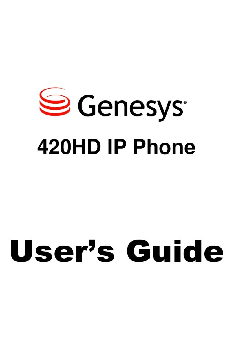 Genesys AudioCodes 420HD user guide