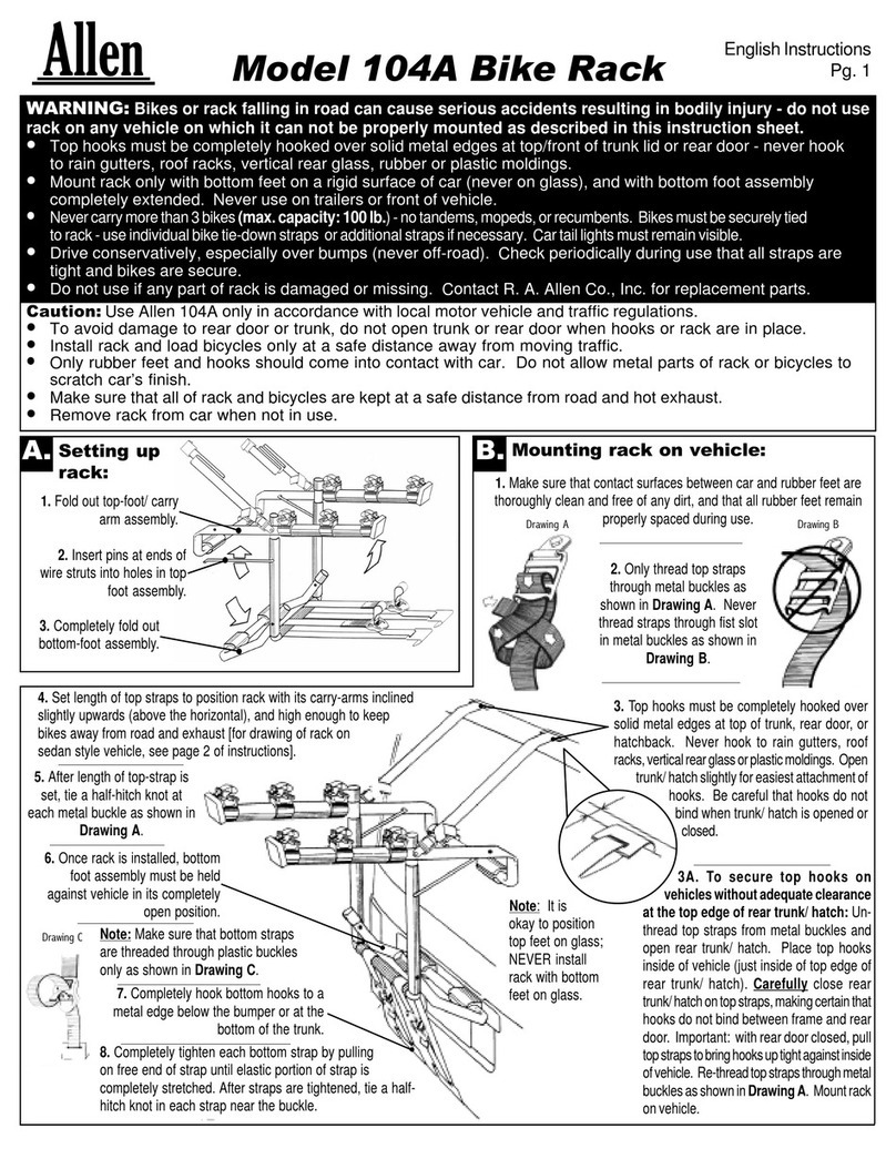 allen 104A instructions