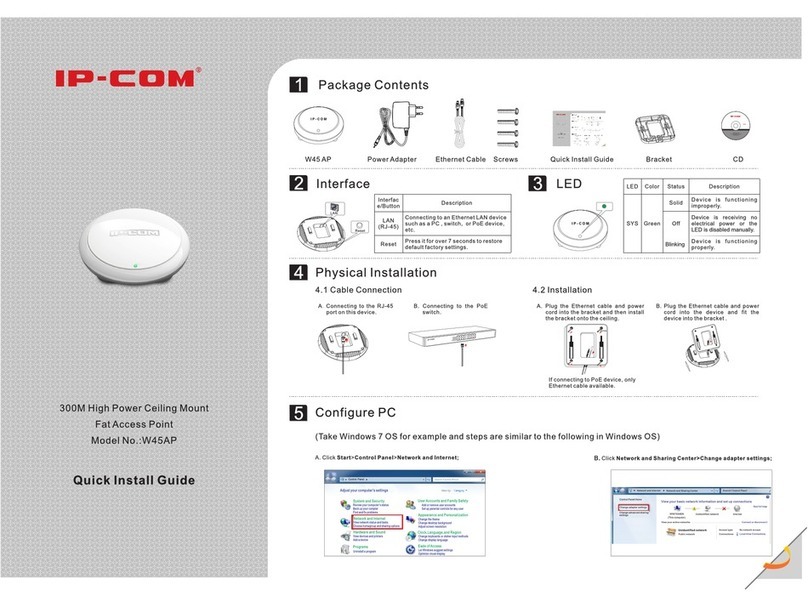 IP-COM W45AP User manual IP-COM W45AP User manual