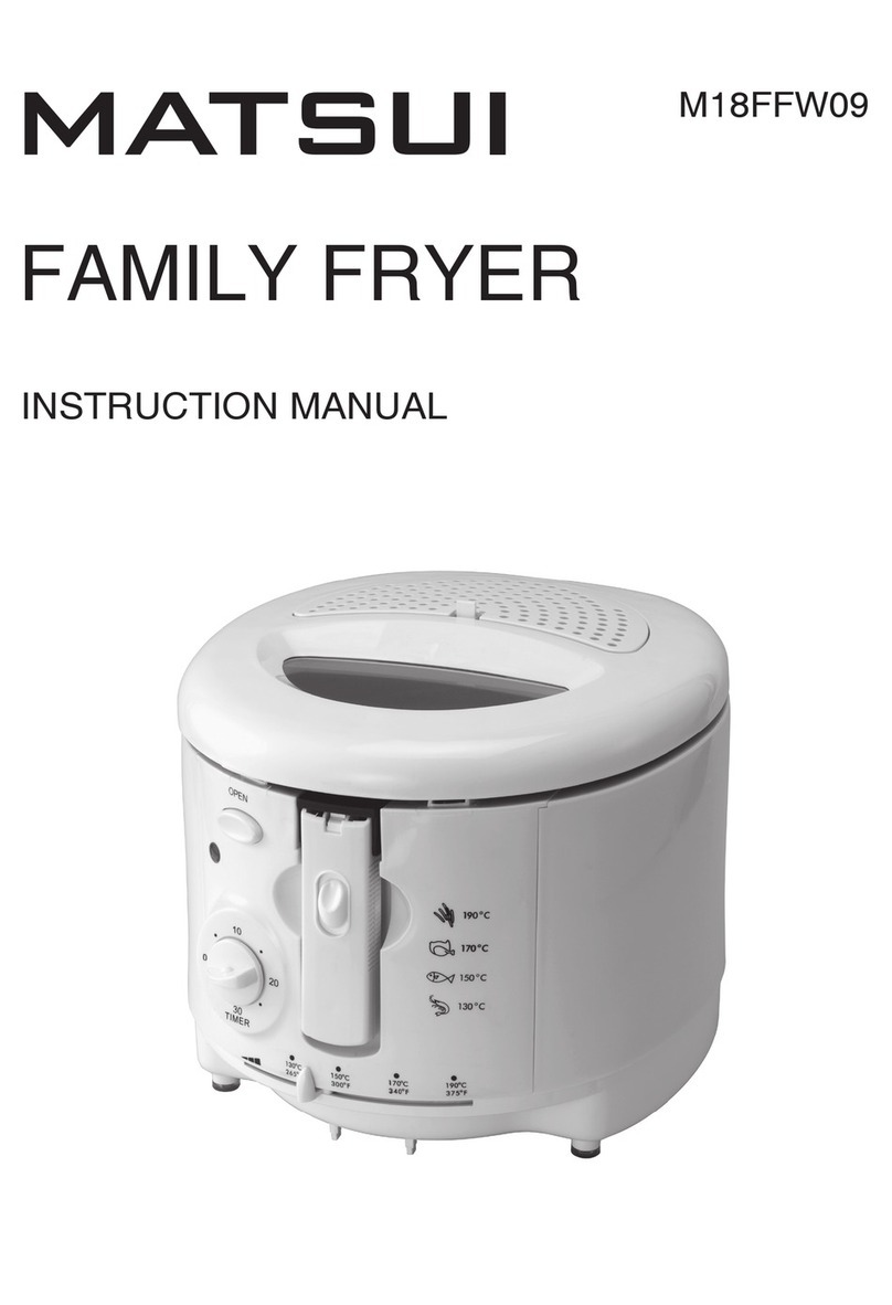 Matsui M18FFW09 instruction manual