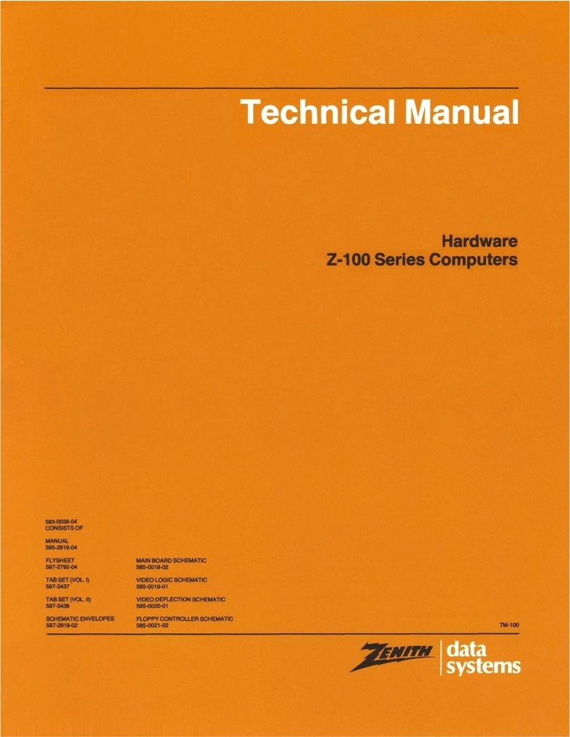 Zenith Z-100 Series Technical manual