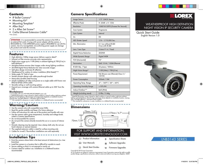 Lorex CVC6945 User manual