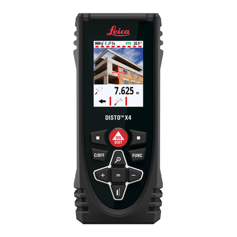 Leica DISTO X4 instruction manual Leica DISTO X4 instruction manual