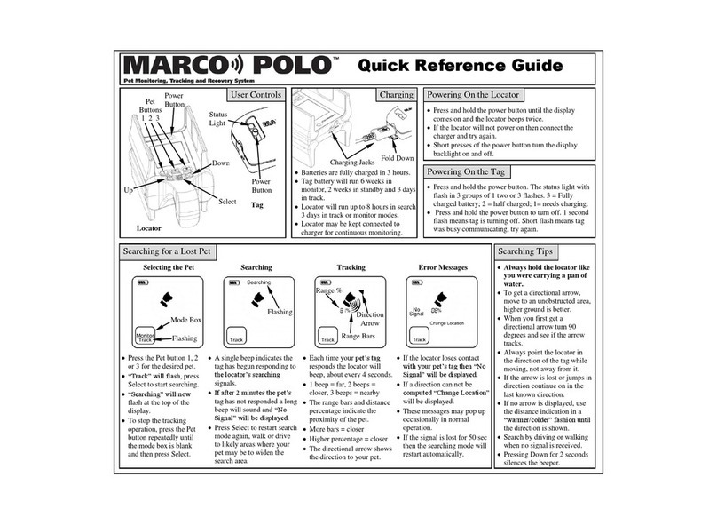 Eureka Marco Polo Quick reference guide