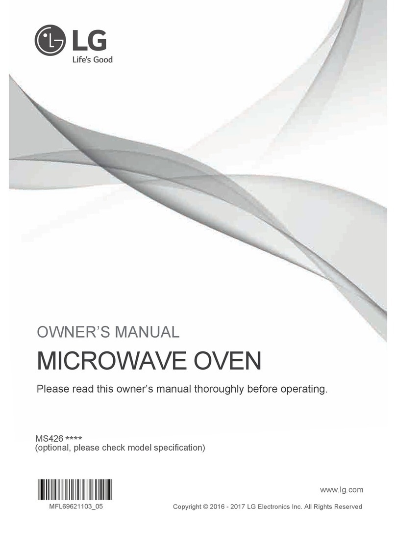 LG MS426 series owner's manual