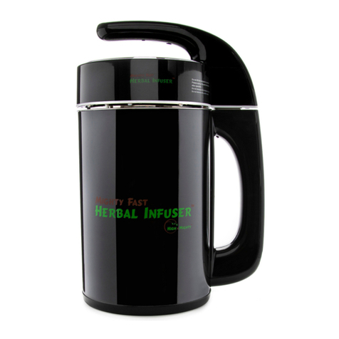 High & Mighty Enterprises Mighty Fast Herbal Infuser user guide