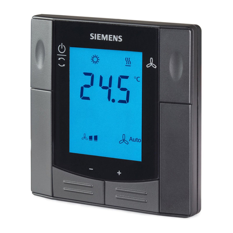 Siemens RDF300 Series User manual