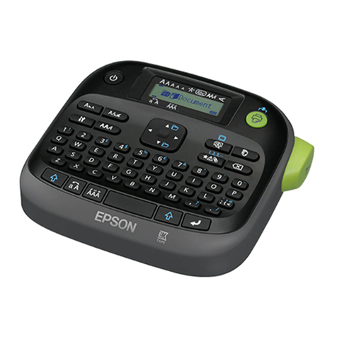Epson LW-K400 User manual