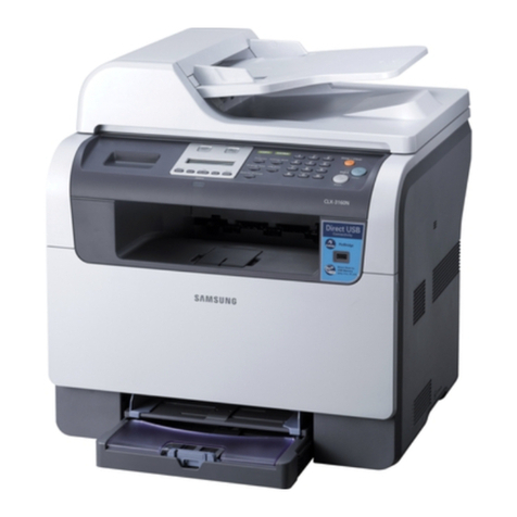 Samsung CLX 3160FN - Color Laser - All-in-One User manual