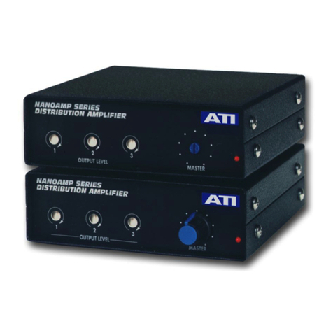 ATI Audio DA103 Operating instructions