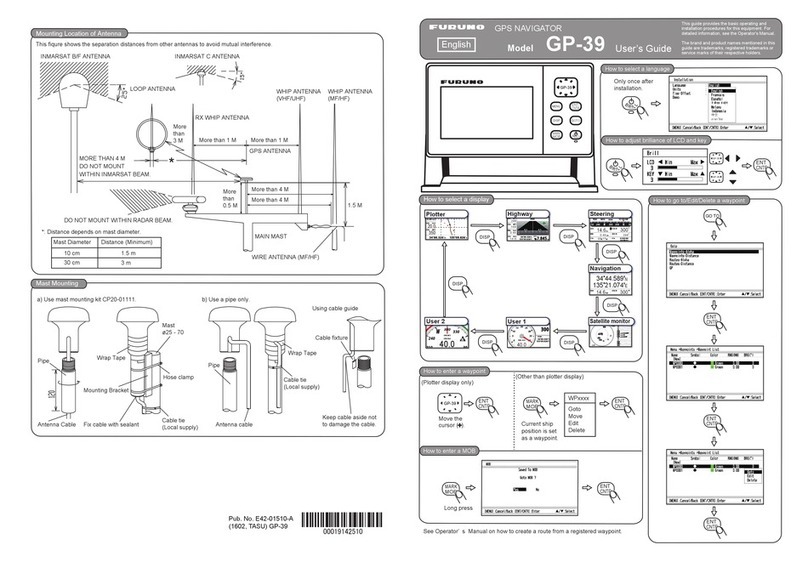 Furuno GP-39 user guide