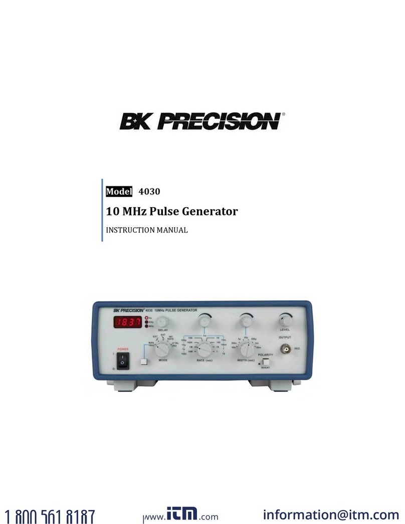 B+K precision 4030 instruction manual