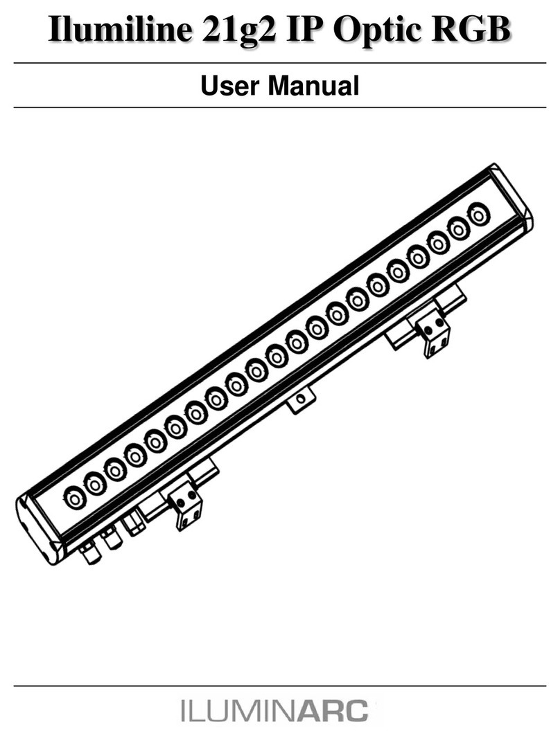 ILLUMINARC ilumiline 21g2 ip optic rgb user manual