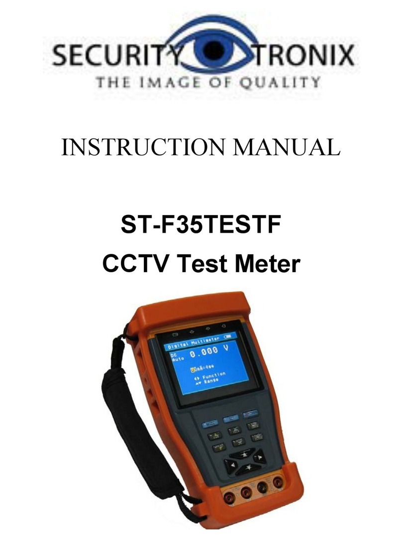 Securitytronix ST-F35TESTF instruction manual