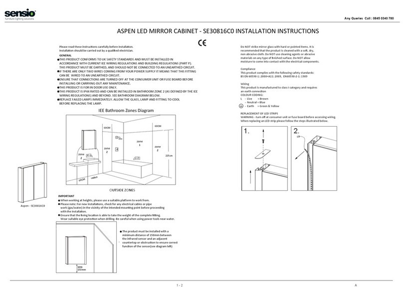 Sensio SE30816C0 User manual