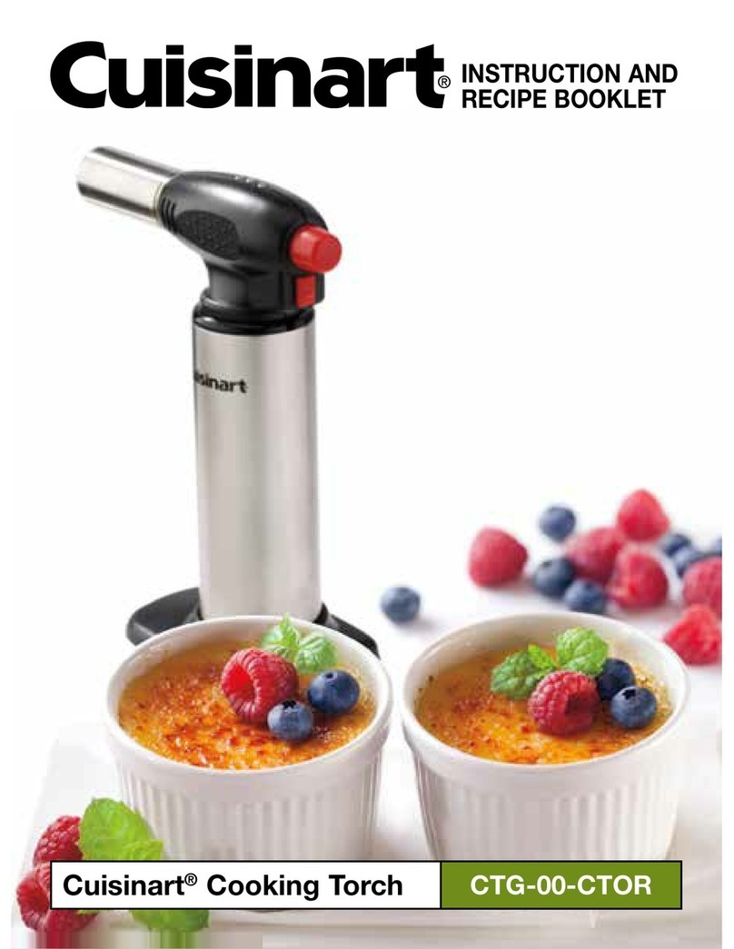 Cuisinart CTG-00-CTOR INSTRUCTION AND RECIPE BOOKLET