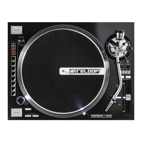 Reloop RP8000 User manual